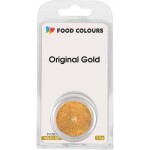 Jedlá prachová perleťová barva Food Colours Original Gold (2,5 Zlatá