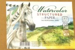 Umělecké papíry Fresh na malování, strukturované, formát A1, 20listů, 200g, profi série