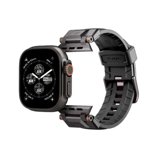 Spigen DuraPro Armor řemínek pro Apple Watch 49mm/46mm/45mm/44mm černá (AMP09229)