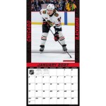 JF Turner Kalendář Chicago Blackhawks NHL 2027 Wall Calendar