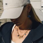 ELENYS Bee Energy – pozlacený náhrdelník 18K žluté zlato Délka: 41,5+5 cm / max. 46,5 cm