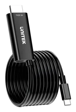 Unitek V1439ABK01 černá / Adaptér USB-C na HDMI / 4K (3840×2160) / HDR10+ / USB PD (V1439ABK01)