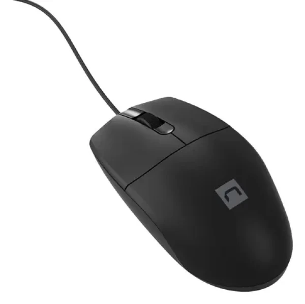 Natec Ruff Plus černá / Kancelářská myš / Optická / 1200 DPI / USB / 3 tlačítka (NMY-2021)