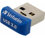 Verbatim Store 'n' Stay NANO 64GB modrá / Flash Disk / USB 3.0 / čtení: až 80 MBs / zápis: až 25 MBs (98711-V)