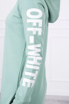 Šaty Off White dark mint UNI