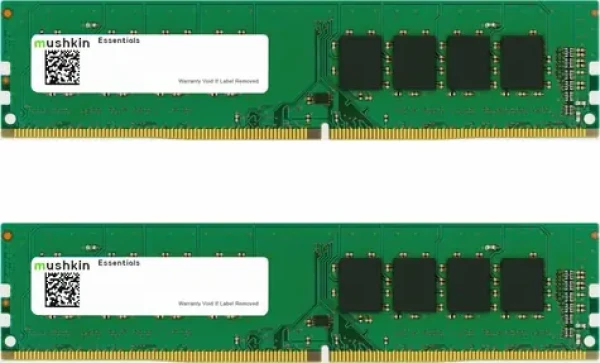 Mushkin Essentials 16GB(2x8GB) 3200MHz / DDR4 / DIMM / CL22-22-22-52 / 1.2V (MES4U320NF8GX2)