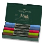 Sada akvarelových popisovačů Faber-Castell Urban Sketch 5ks