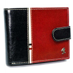 Pánské peněženky 324L RBA D BLACK RED černá jedna velikost