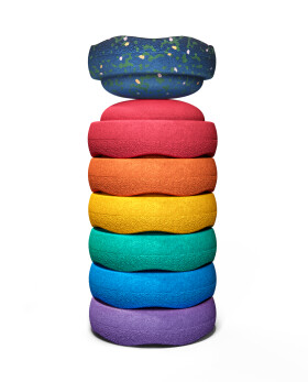 Kameny Stapelstein Spring Special Mini Rainbow Classic, 6+1 ks