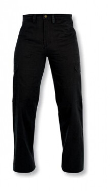 Kevlarové moto kalhoty Richa Invader kevlar černé - 34