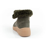 Dámské kotníkové zateplené boty F30232 1020 400Tmavě zelená s hnědou - Scholl tmavě zelená 40