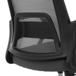 Kancelářská židle, houpací mechanismus, šedá síťovina, KA-S3015 GREY