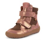 Dívčí zimní barefoot boty TEX WINTER TL Pink/Gold Froddo G3160247-8T - 30