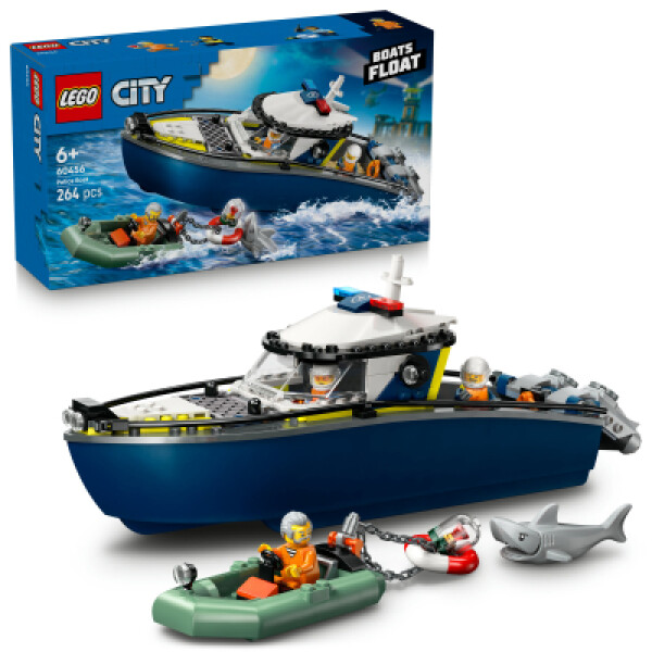 LEGO® City Honička v policejní lodi