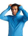 Pánská merino mikina ICEBREAKER Mens 260 Quantum IV LS Zip Hoodie, Arctic velikost: M