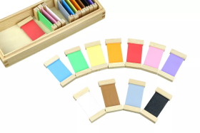 Moyo Montessori Moyo Montessori Barevné destičky 2 - Rozšířená sada