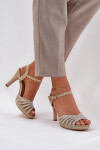 Sandály na podpatku model 210697 Step in style 36