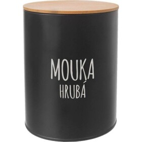 Dóza Hrubá mouka BLACK