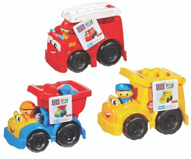 Mega Bloks malá autíčka - Mattel Mega Bloks