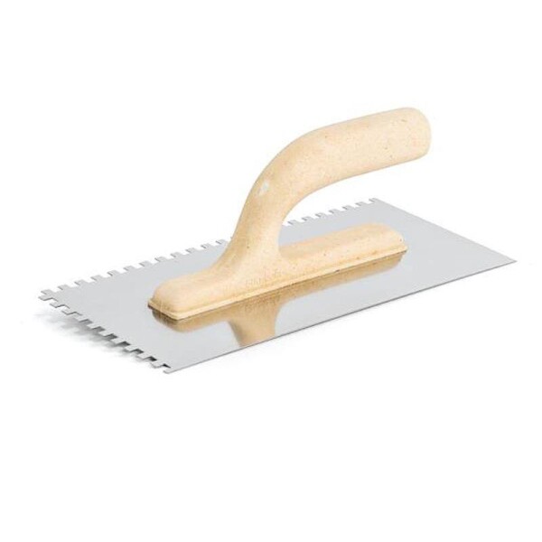 Hladítko nerez ECO LINE, zub 6 mm, 270 x 130 mm