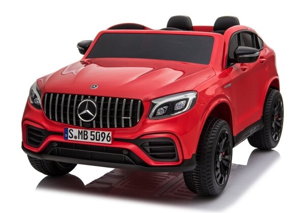 Mamido Dětské elektrické autíčko Mercedes GLC 63S 4x4 dvoumístné červené