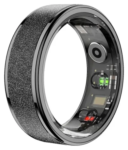 Colmi R10 vel. 10 černá / Chytrý prsten / BT 5.0 / 5ATM / 20 mm (R10 black 10)
