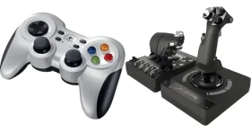 Logitech F710 Wireless + G X56 HOTAS / Herní sada / Gamepad bezdrátový + HOTAS joystick / PC