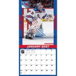 JF Turner Kalendář New York Rangers NHL 2027 Wall Calendar