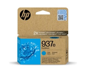 HP 937e EvoMore Cyan Original Ink Cartridge (1,650 pages) EDF_556985