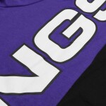 Mitchell & Ness Pánská mikina Sacramento Kings NBA Split Short Sleeve Hoodie Velikost: S