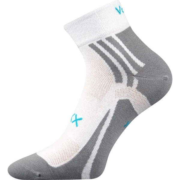 VOXX Ponožky slabé ABRA se stříbrem BÍLÉ (3 páry) 35-38 112270