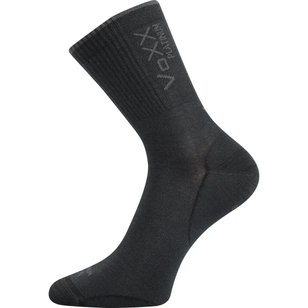 VOXX Ponožky slabé z merino RADIUS s ionty stříbra TMAVĚ ŠEDÉ 35-38 115019