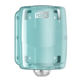 TORK 653000 zásobník na malé role - Unibox 44,7 x 32,8 x 30,2 cm/ bílo-tyrkysová W2