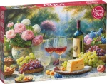 CHERRY PAZZI Puzzle Vinné zátiší s hrozny