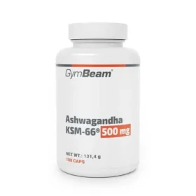 Ashwagandha KSM-66® 500mg - GymBeam (180 kaps.) (82462-2-180caps)