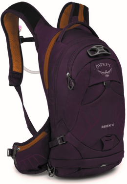 Dámský cyklistický batoh Osprey Raven 10L Aprium purple