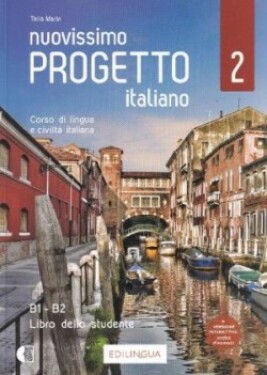 Nuovissimo Progetto italiano 2/B1-B2 Libro dello studente + DVD Video - Telis Marin