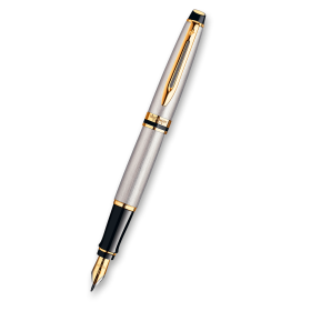 Waterman Expert Stainless Steel GT - plnící pero - hrot F