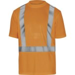 DELTA PLUS Reflexní pracovní tričko COMET Barva: Fluo oranžová, Velikost: 3XL (COMETOR3X)