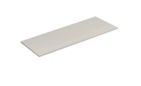 KLUDI - Icos Deska pod umyvadlo 140x50 cm, matná písečně šedá 50T140O2