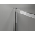 MEXEN/S - Exo sprchový kout dveře křídlové 155 x 75, transparent, chrom 819-155-075-01-00