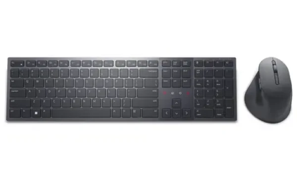 DELL KM900 DE černá / Set bezdrátové klávesnice a myši / DE layout / USB adaptér 2.4GHz (580-BBCX)