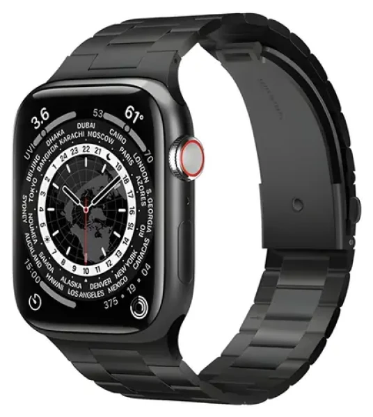 Elago Metal Band černá / Řemínek pro Apple Watch / 40/41/42 mm (EAW-MTBAND41-BK)
