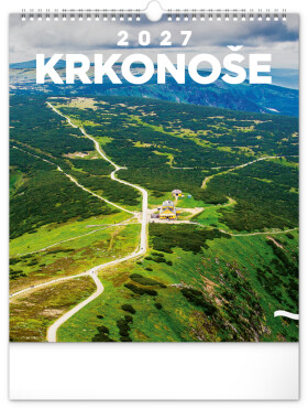Nástěnný kalendář 2027 Notique Krkonoše, 30 x 34 cm