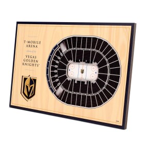 Cedule Vegas Golden Knights NHL 3D Desktop Stadium