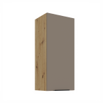 Horní skříňka Aria 40 G-90 1F Barva korpusu: Dub artisan, Barva dvířek: BL - Black AFM