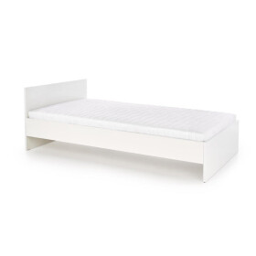 Dřevěná postel Axis, 120x200 cm, bílá