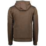 Geografické Norsko Gymclass DB 054 M WW2487H/GN-Brown mikina 2XL