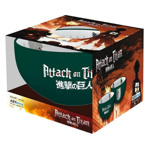 Attack on Titan Miska 600 ml