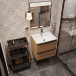 Umyvadlová baterie SAT Dark bez výpusti černá SATBSDA271PC SATBSDA271PC